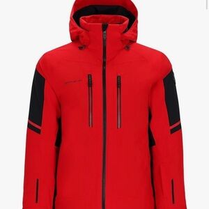 Obermeyer ski Charger jacket In red Size XL NWT